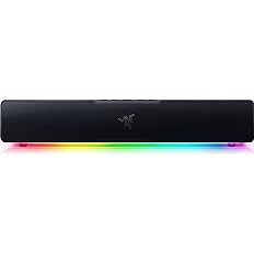 Photo 1 of Razer Leviathan V2 X: PC Soundbar with Full-Range Drivers & Base Station V2 Chroma: Chroma RGB Lighting - Non-Slip Rubber Base - Designed for Gaming Headsets - Classic Black