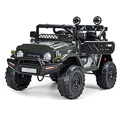 Photo 1 of  Toyota FJ Cruiser 12V 7AH Kids Ride on Truck,Battery Powered 4.0 MPH 3 Speeds Electric Car Toy with Parent Remote Control,Spring Suspension,LED Lights,Music