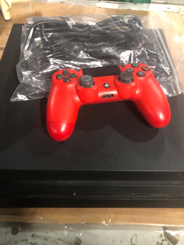 Photo 5 of Playstation Sony 4 & DualShock 4 Wireless Controller for PlayStation 4 - Magma Red