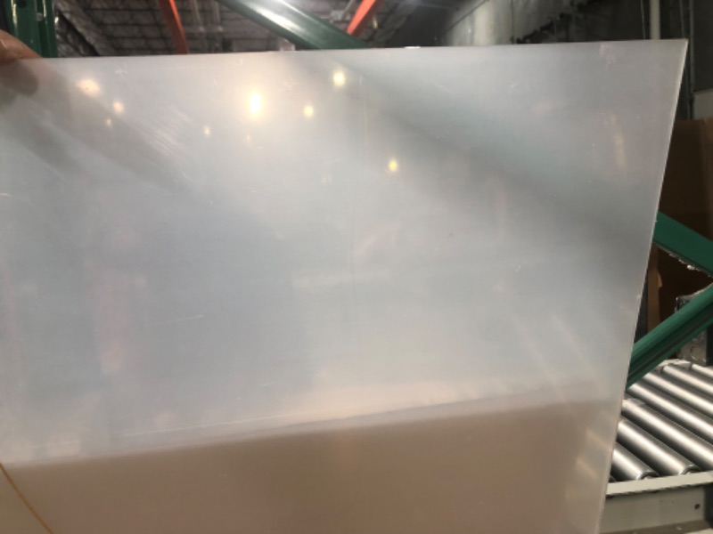 Photo 2 of 12 x 12” Clear Acrylic Sheet Plexiglass (2-Pack) – 1/4” Thick; Use for Craft Projects, Signs, DIY Projects and More; Cut with Cricut, Saw or Hand Tools – No Knives 12x12"