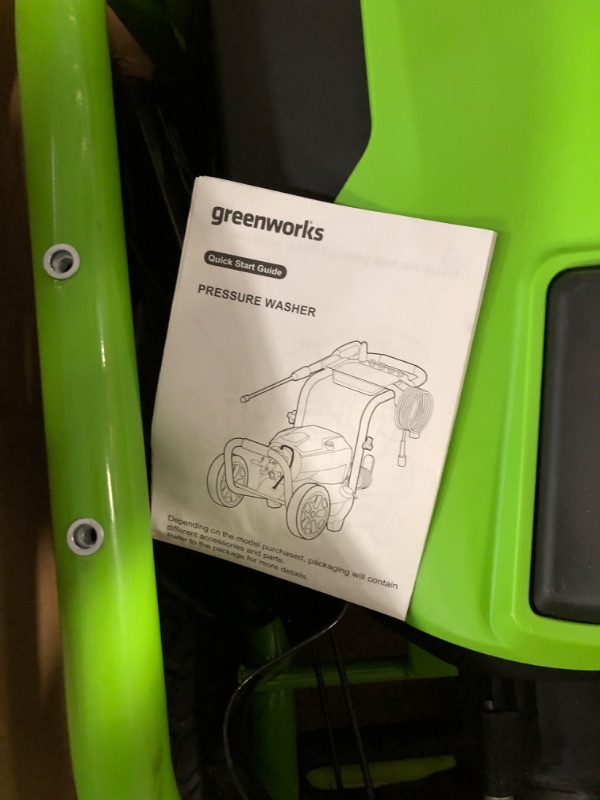 Photo 4 of Greenworks 3000 PSI (1.1 GPM) TruBrushless Electric Pressure Washer (PWMA Certified) 3000 PSI (Brushless)