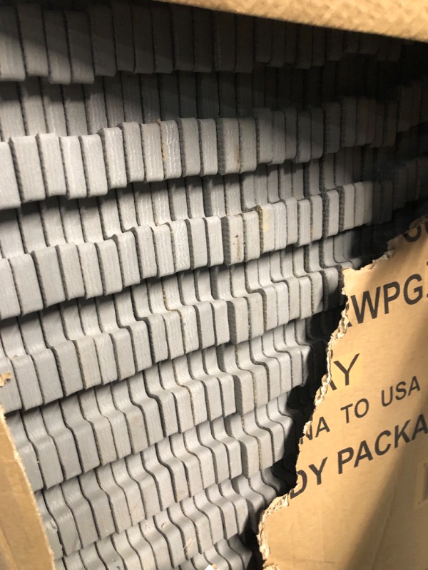 Photo 1 of **NON REFUNDABLE NO RETURNS SOLD AS IS**
**PARTS ONLY**BalanceFrom Puzzle Exercise Mat with EVA Foam Interlocking Tiles Grey 1/2” Thick, 144 S.F.