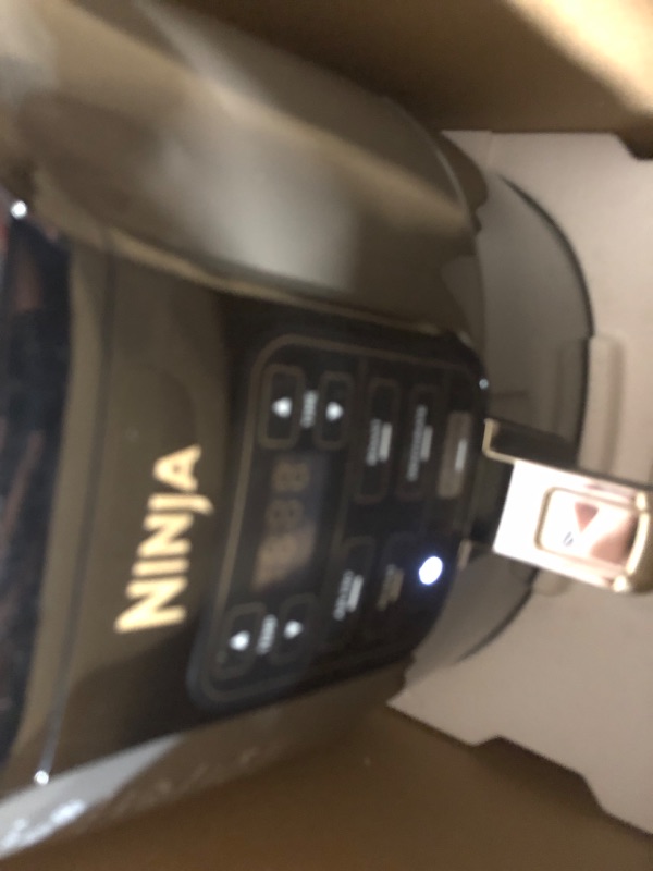 Photo 3 of **NON REFUNDABLE NO RETURNS SOLD AS IS**
**PARTS ONLY**Ninja AF101 Air Fryer that Crisps, Roasts, Reheats, & Dehydrates, for Quick, Easy Meals, 4 Quart Capacity, & High Gloss Finish, Black/Grey 4 Quarts