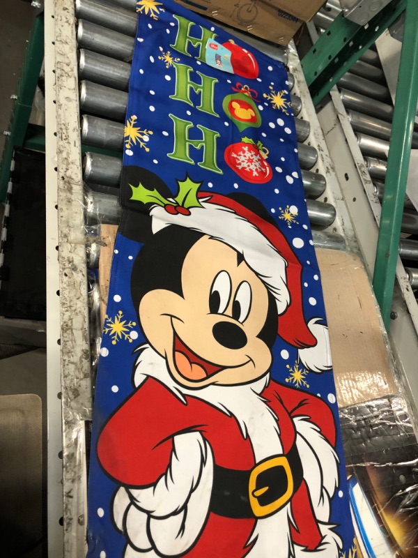 Photo 4 of **DAMAGED SEE PHOTOS**
Disney 1.39-ft W x 4.25-ft H Christmas Banner
