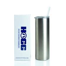 Photo 1 of **NO STRAWS**
Hogg 20 oz Skinny Stainless Steel Tumbler