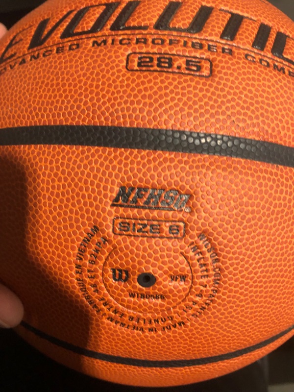 Photo 2 of Wilson basketball indoor game ball
