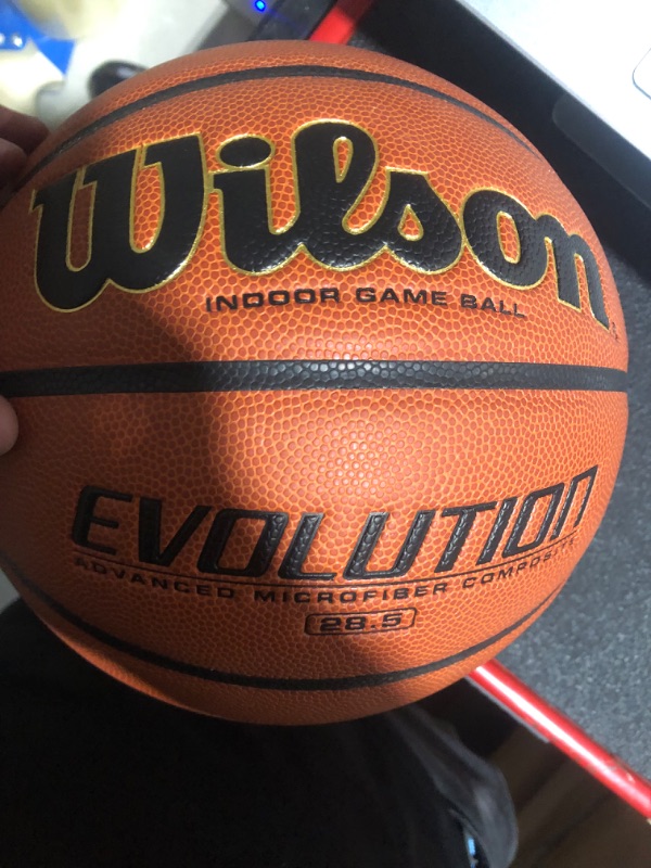 Photo 3 of Wilson basketball indoor game ball
