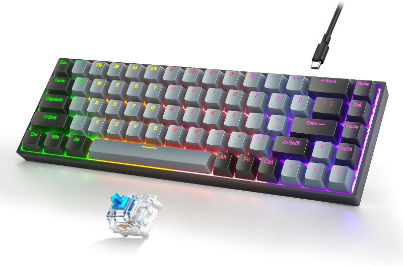 Photo 1 of Taiahiro 60% Percent Mechanical Gaming Keyboard