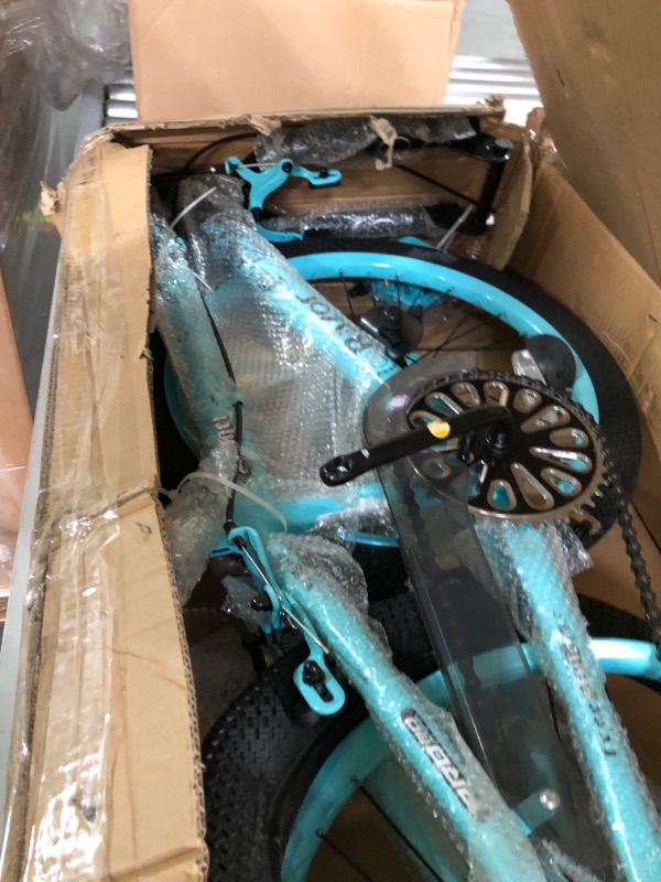 Photo 1 of **DAMAGED WHEEL SEE PHOTO**
Razor Angel Girls' Bike Aqua/Black