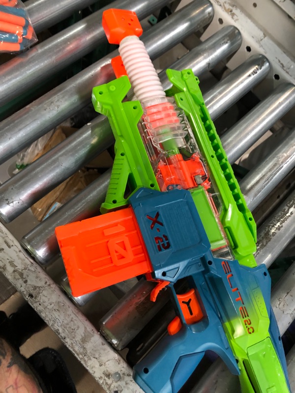 Photo 4 of Nerf Elite 2.0 Double Punch Motorized Dart Blaster