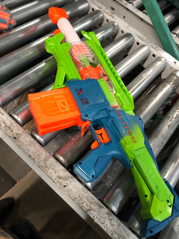 Photo 2 of ****NON FUNCTIONAL**** Nerf Elite 2.0 Double Punch Motorized Dart Blaster