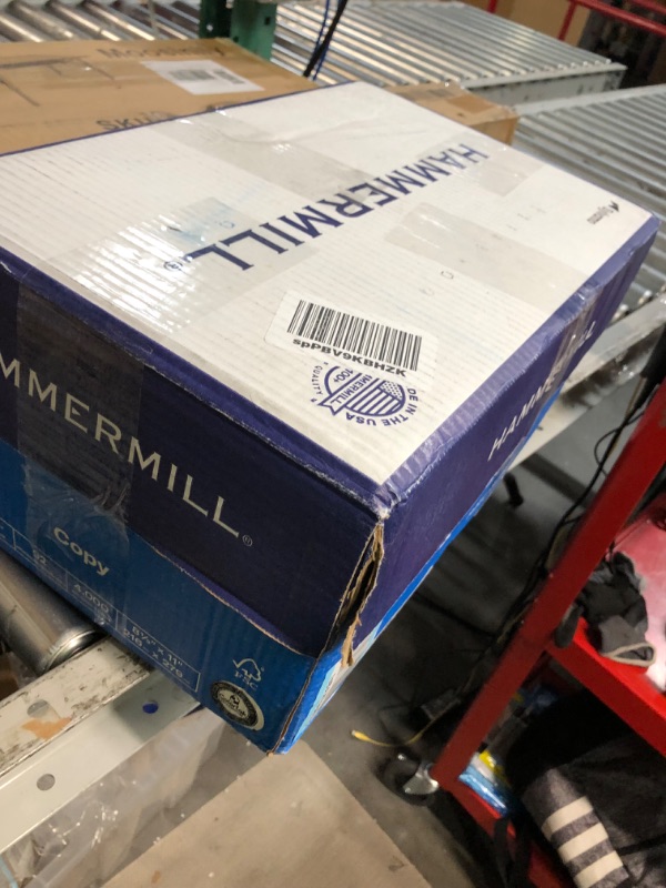 Photo 3 of Hammermill Printer Paper 20lb Copy Paper 8.5 X 11, 8 Ream 4,000 Sheets 92 Bright
