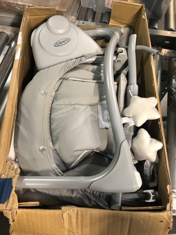 Photo 2 of Graco® Slim Spaces™ Compact Baby Swing, Reign