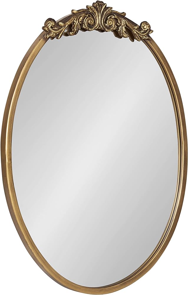 Photo 1 of 26" Round Vintage Mirror 