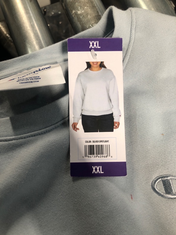 Photo 3 of Champion Ladies Fleece Sweatshirt (Size XXL)
