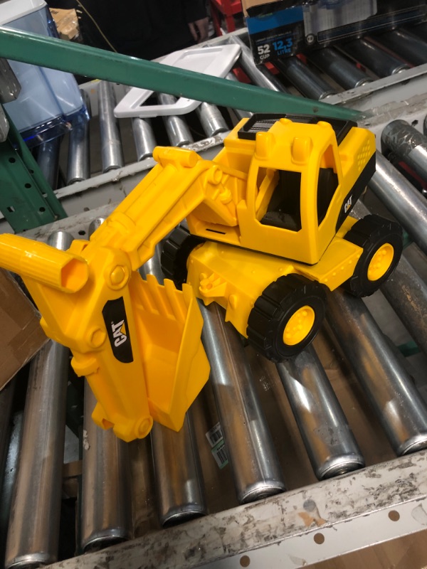 Photo 2 of Cat Construction 15" Toy Excavator , Yellow