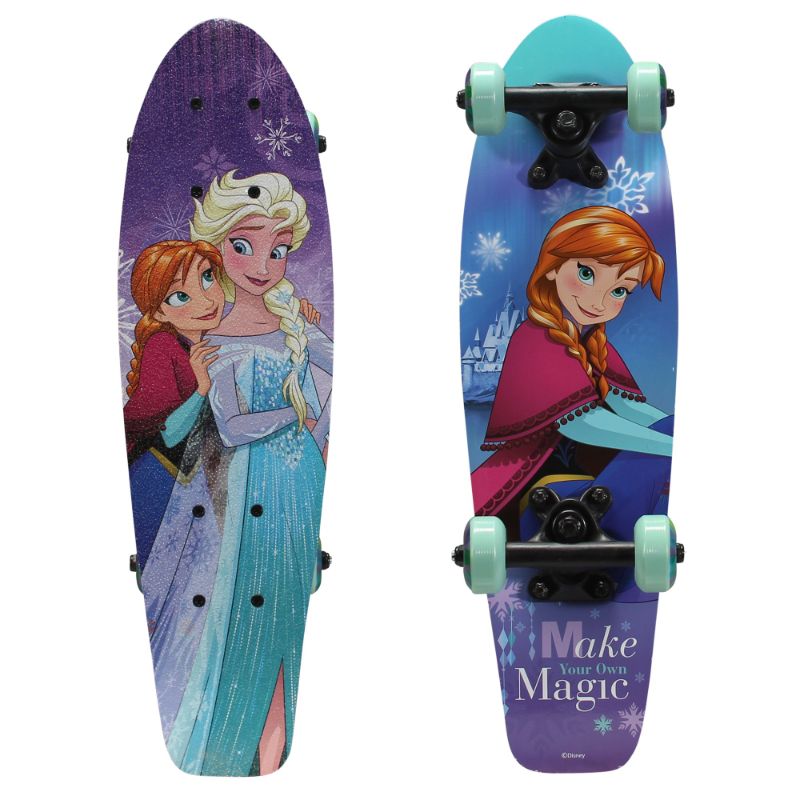 Photo 1 of **name written on board**
PlayWheels Frozen 2 21" Wood Cruiser- Sisters