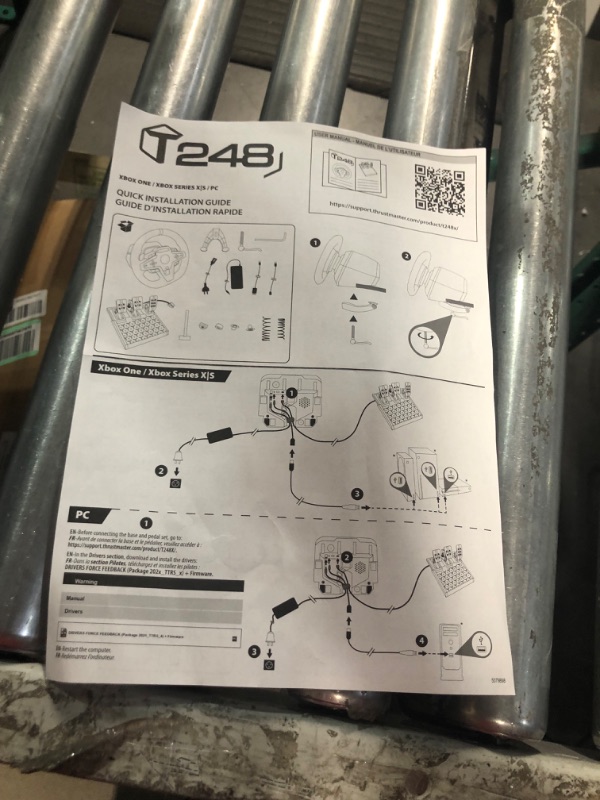 Photo 5 of Thrustmaster T248X Next Level Racing Steering Wheel and Pedals 