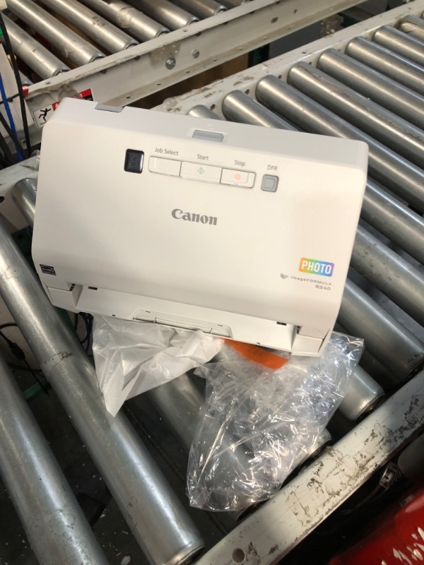 Photo 2 of Canon imageFORMULA RS40 Photo and Document Scanner, with Auto Document Feeder | Windows and Mac | Scans Photos - Vibrant Color - USB Interface - 1200 DPI