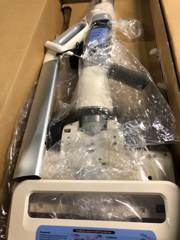 Photo 3 of **NON REFUNDABLE  NO RETURNS SOLD AS IS**
**PARTS ONLY**SIMWAL SW01 Wet Dry Vacuum Cleaner,Cordless Floor Cleaner Machine for Sticky Messes and Kitchen Waste,60-Mins Running Vacuum Mop 
