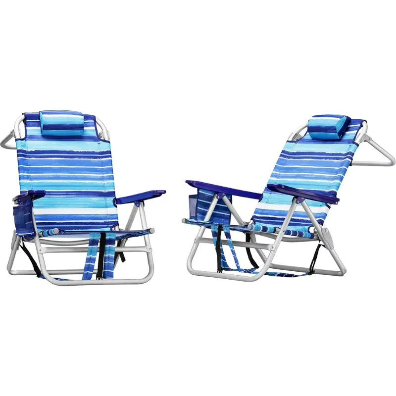 Photo 1 of **STOCK PHOTO FOR REFERENCE SEE PHOTOS**
LEMBERI Backpack Beach Chairs for Adults,1/2 Pack Folding