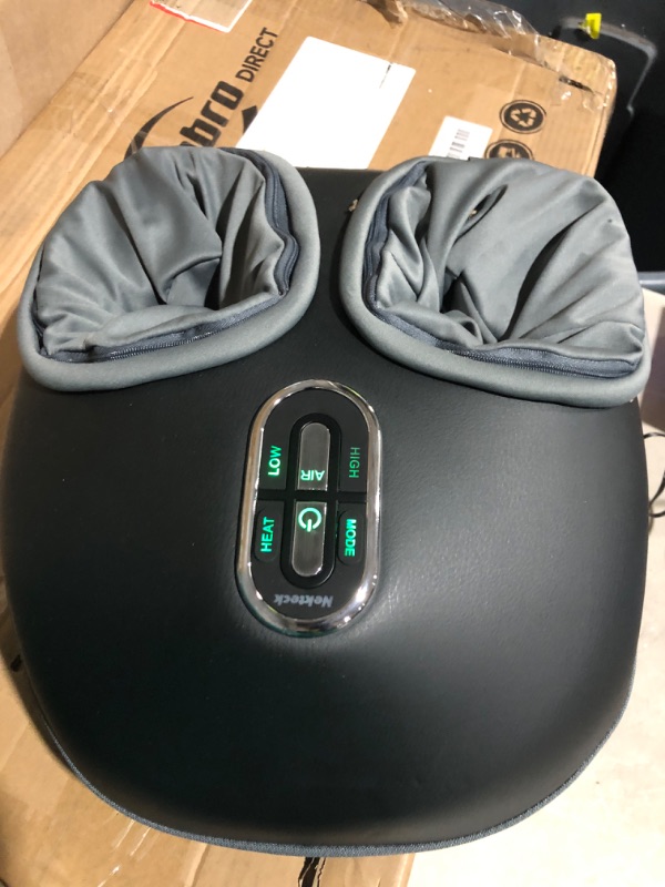 Photo 2 of * used item * powers on *
Nekteck Shiatsu Foot Massager Machine with Soothing Heat, Deep Kneading Therapy