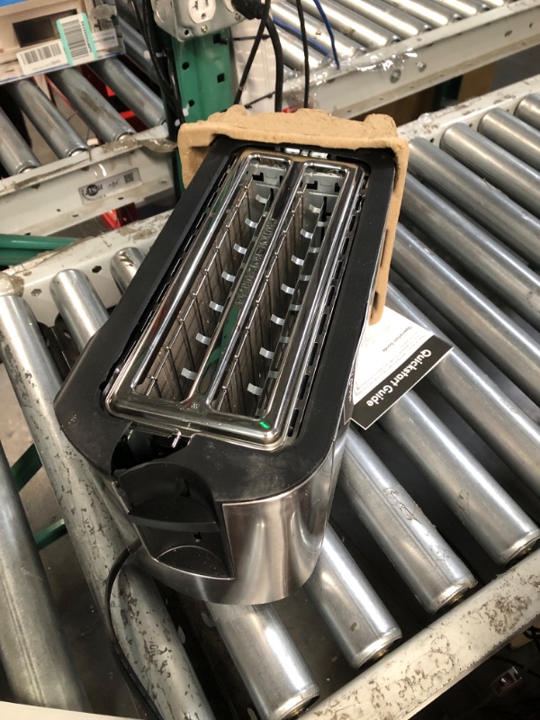 Photo 1 of Elite Gourmet ECT5322 Long Slot 4 Slice Toaster, Countdown Timer, Bagel Function, 6 Toast Setting, Defrost, Cancel Function, Built-in Warming Rack, Extra Wide Slots