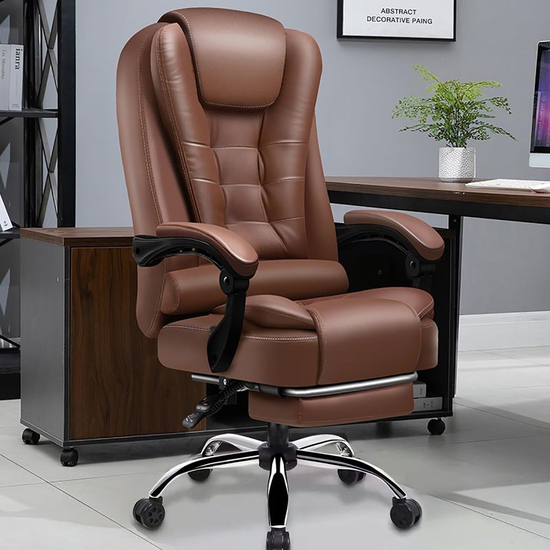 Photo 1 of **MISSING HARDWARE**
XUEGW Home Computer Chair Brown