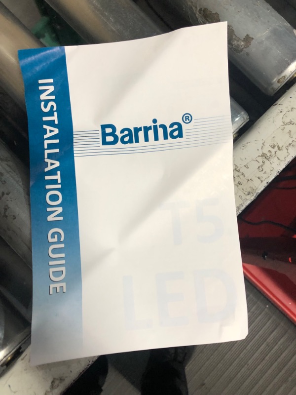 Photo 4 of (Pack of 6) Barrina LED T5 Shop Light, 3FT, 6500K (Super Bright White), Utility Shop Light, Ceiling and Under Cabinet Light, ETL Listed, Corded Electric