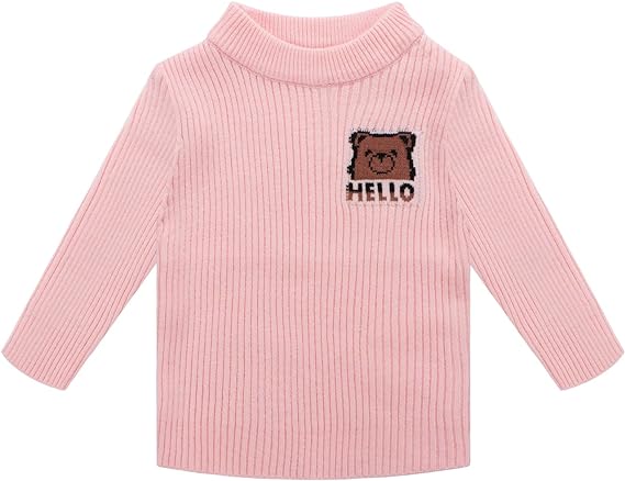 Photo 1 of Baby Girls Boy Clothes Toddler Winter Knit Sweaters Unisex Newborn Pullover Tops (6)