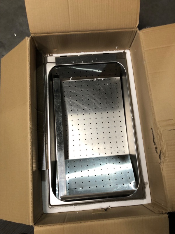 Photo 1 of **FOR PARTS ONLY*****
PYY French Fry Warmer Commercial Food Heat Lamp/Food Warmer Light,Free-Standing Warming Dump Station Countertop Fries Food Warmer for Chips Churros Buffet Kitchen Restaurants 600W (Silver)
