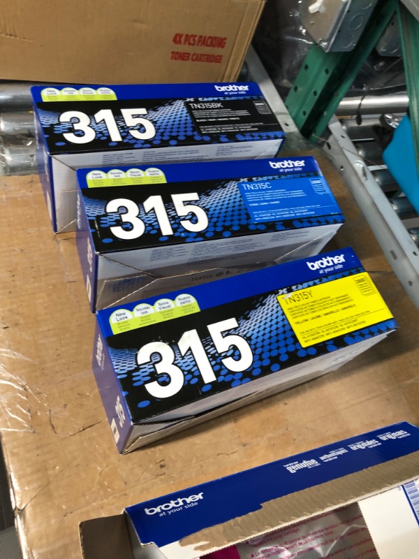 Photo 1 of Brother 9190-571 MFC-9970CDW High Yield Toner Cartridge Set