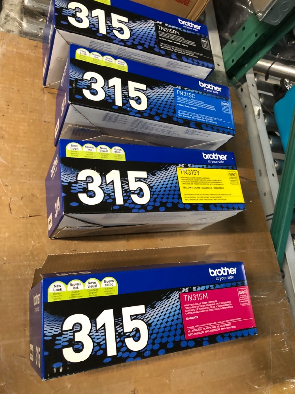 Photo 1 of Brother 9190-571 MFC-9970CDW High Yield Toner Cartridge Set