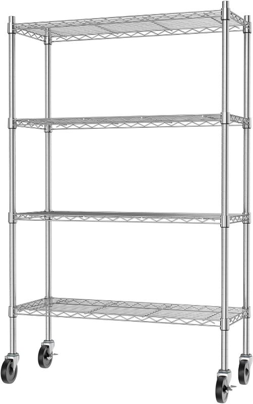 Photo 1 of * see all images *
Auslar 4-Shelf Storage Shelves  Heavy Duty 4 Tiers 