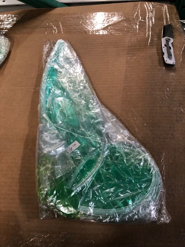 Photo 1 of Fairy Wings White Angel Wings Butterfly Wings Dress Up Sparkling Sheer Halloween Costume Fairy Wing for Girls Kids (Green) 4 Pack