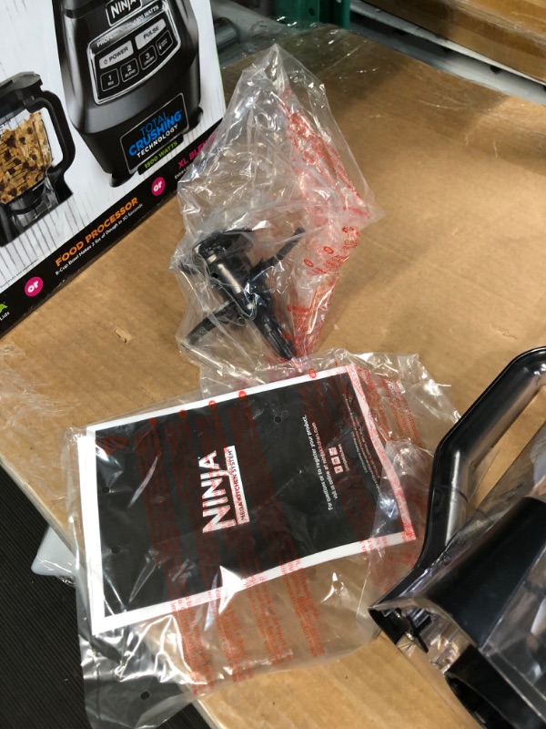 Photo 7 of **READ NOTES*** FOR PARTS ONLY
Ninja BL770 Mega Kitchen System, 1500W, 4 Functions for Smoothies, Processing, Dough, Drinks & More, with 72-oz.* Blender Pitcher, 64-oz. Processor Bowl, (2) 16-oz. To-Go Cups & (2) Lids, Black BL770 Black