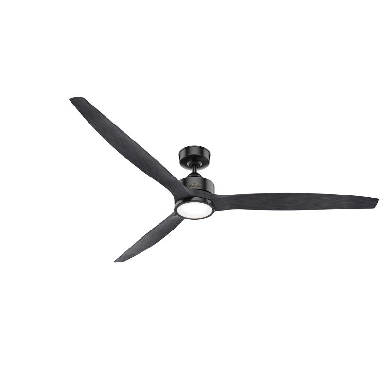 Photo 1 of ***READ NOTES***
Hunter Fan Company, 50728, 72 inch Park View Matte Black Indoor / Outdoor Ceiling Fan with LED Light Kit and Handheld Remote Matte Black FinishHunter Fan Park View 72 Inch Ceiling Fan with Light Kit Park View - 50728 - Modern Contemporary