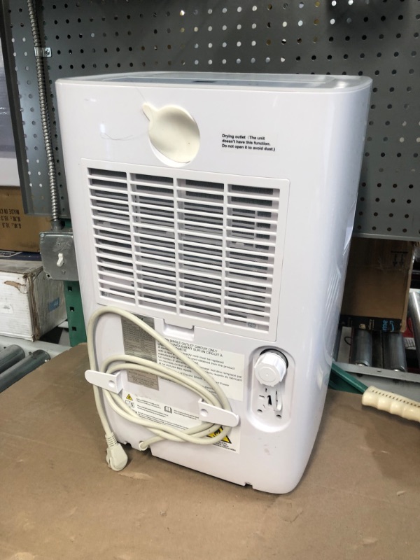 Photo 3 of **FOR PARTS ONLY***READ NOTES
Waykar 80 Pints Energy Star Dehumidifier for Spaces up to 5,000 Sq. Ft at Home, in Basements and Large Rooms with Drain Hose and 1.14 Gallons Water Tank 80 Pints 5000 Sq. Ft