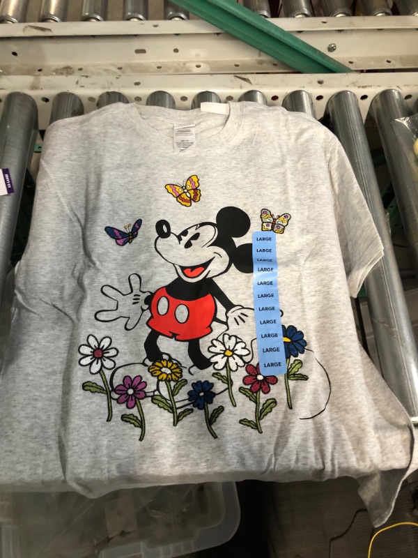 Photo 1 of Mickey mouse t shirt 2 pack L