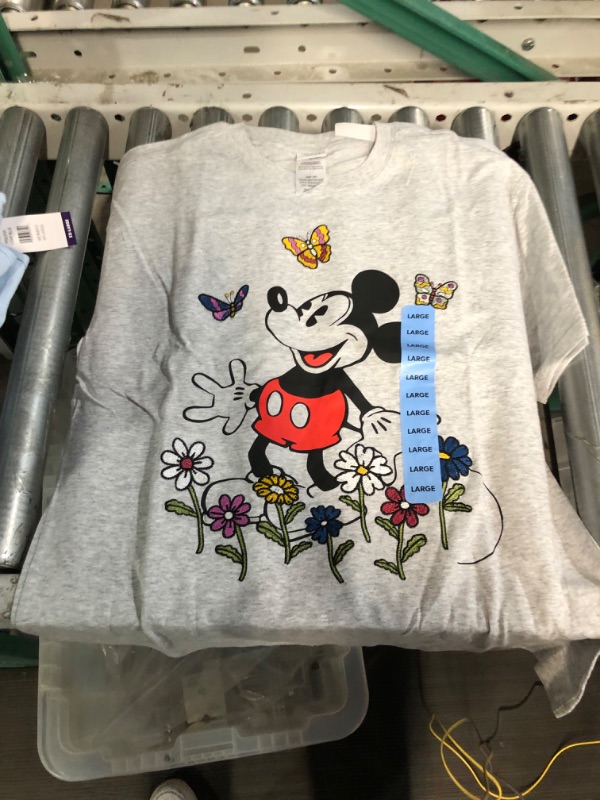 Photo 2 of Mickey mouse t shirt 2 pack L