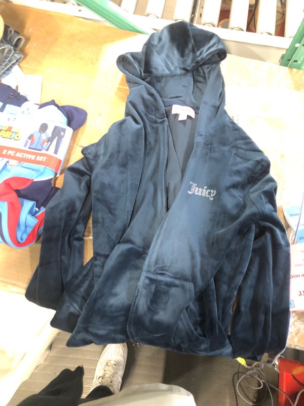 Photo 1 of Juicy L blue zipper jacket