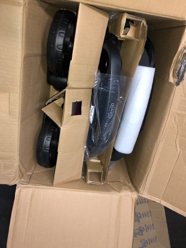 Photo 1 of Graco, Modes Element Travel System Includes Baby Stroller with Reversible Seat Extra Storage Child Tray and SnugRide 35 Lite LX Infant Car Seat, Canter Element Canter