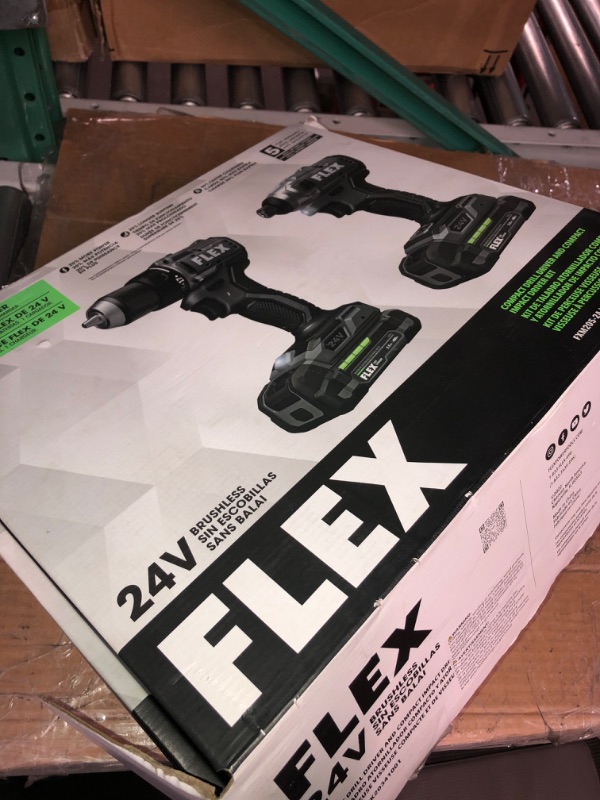 Photo 6 of **READ NOTES****
FLEX COMPACT 2-Tool Brushless Power Tool Combo Kit with Soft Case (2-Batteries Included and Charger Included)
