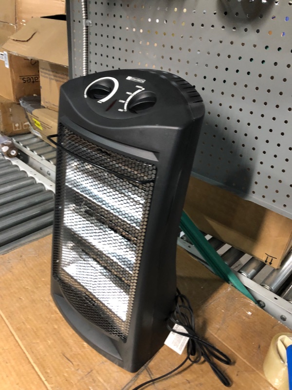 Photo 3 of **FOR PARTS ONLY*** READ NOTES
Utilitech Up to 1500-Watt Infrared Quartz Tower Indoor Electric Space Heater with Thermostat
