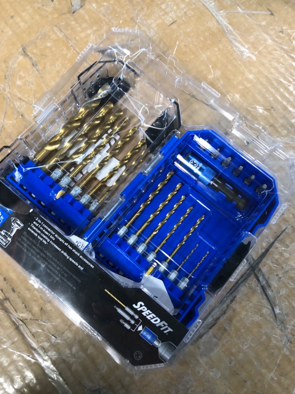 Photo 2 of Kobalt 21-Piece Titanium Metal Twist Drill Bit Set