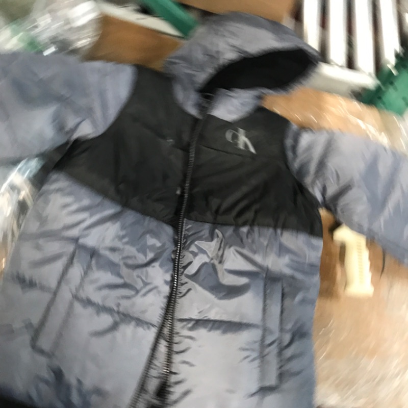 Photo 2 of Calvin klein puffer jacket boys 10/12 medium non returnable 