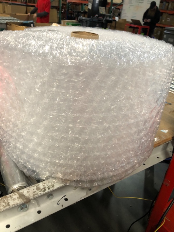 Photo 2 of Amazon Basics Perforated Bubble Cushioning Wrap - Medium 5/16", 12-Inch x 100-Foot Long Roll 