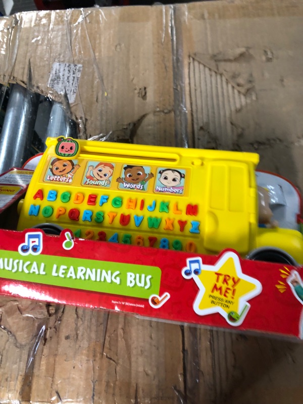 Photo 2 of CoComelon Musical Learning Bus, Number and Letter Recognition, Phonetics