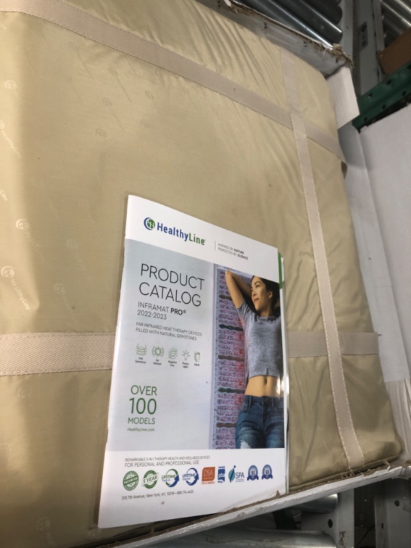 Photo 1 of *PARTS ONLY* *DAMAGE* *SEE CLERK NOTES* HealthyLine Soft Far Infrared Heating Pad - 