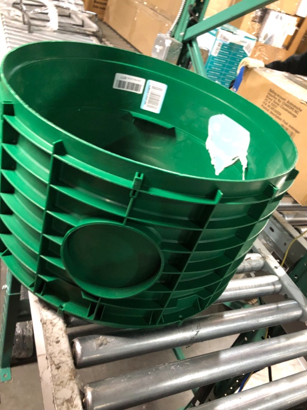 Photo 2 of Tuf-Tite Septic Tank Riser, 24''x12'' & 24X6 Septic Tank Riser, Green, 24-RIS Tank Riser + Tank Riser, Green